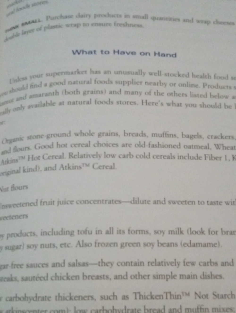 Book: Health & Cookbook Atkins for Life #1 NY Times